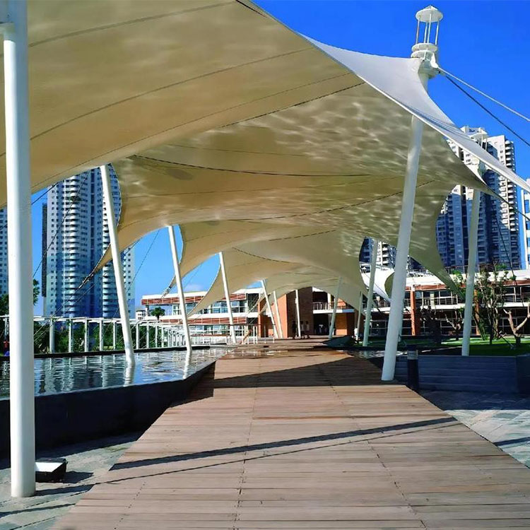 原阳县膜结构景观棚