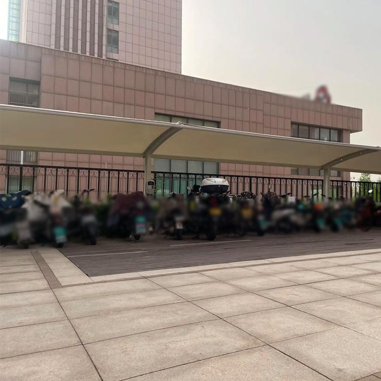 原阳县膜结构电动车棚